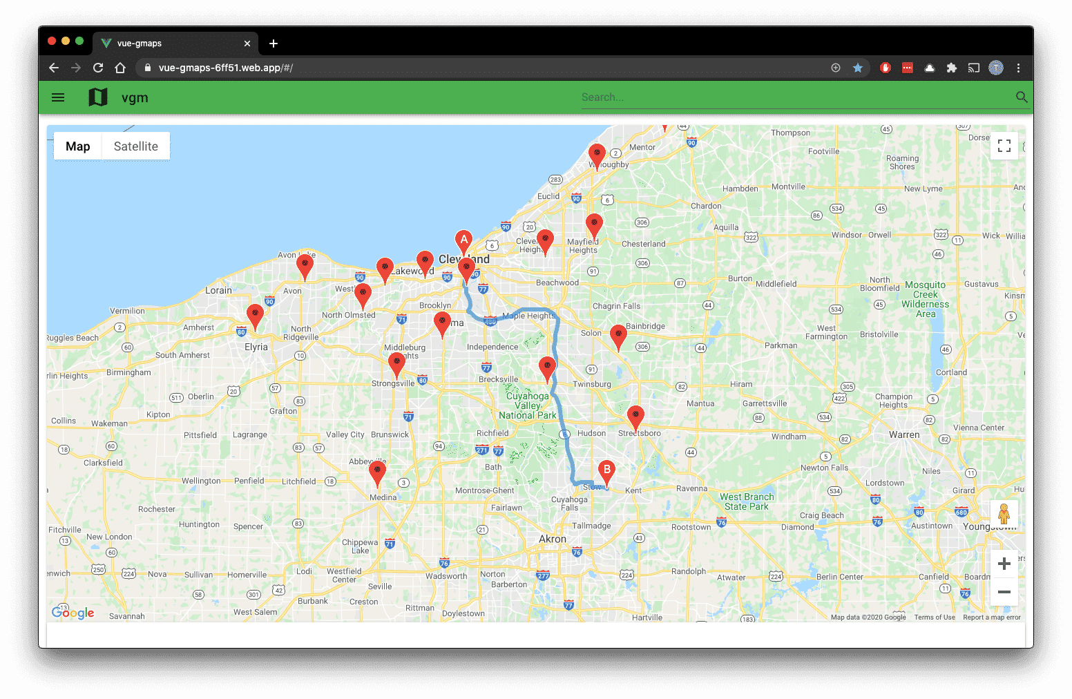 Vue Google Maps
